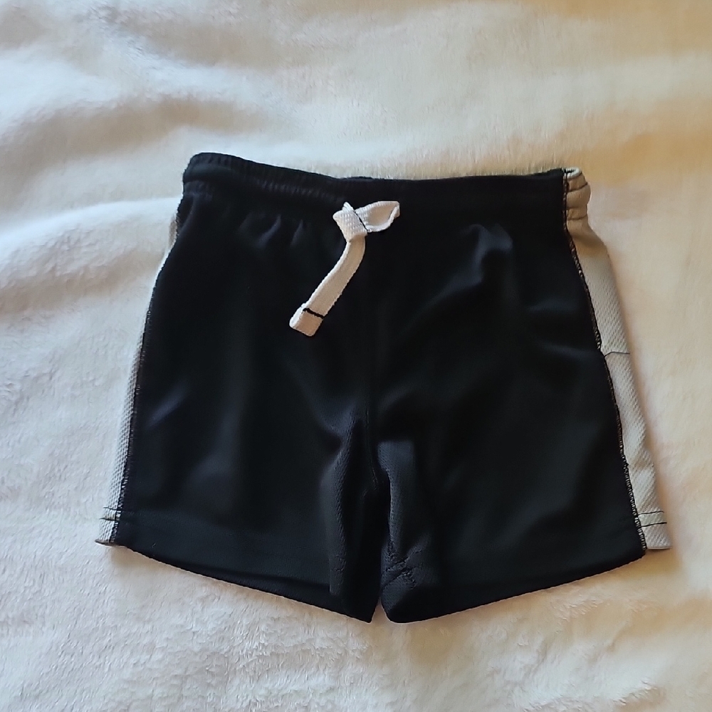 Carter's Black and Gray Kids Shorts